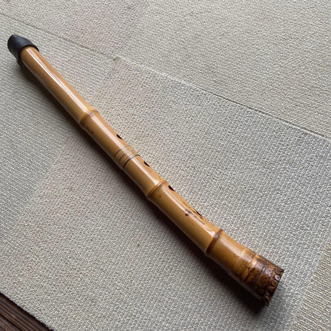 215⭐️尺八 一尺八寸管　精華銘三印