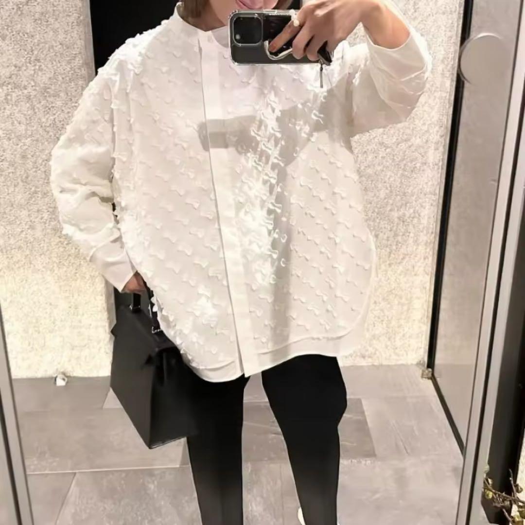 ヨリyori shirocon キティリボンレイヤード ブラウス