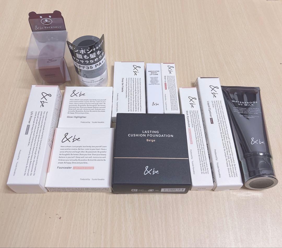 &beクッションファンデ/プライマー/ファンシーラー/リップ/スムースパウダー