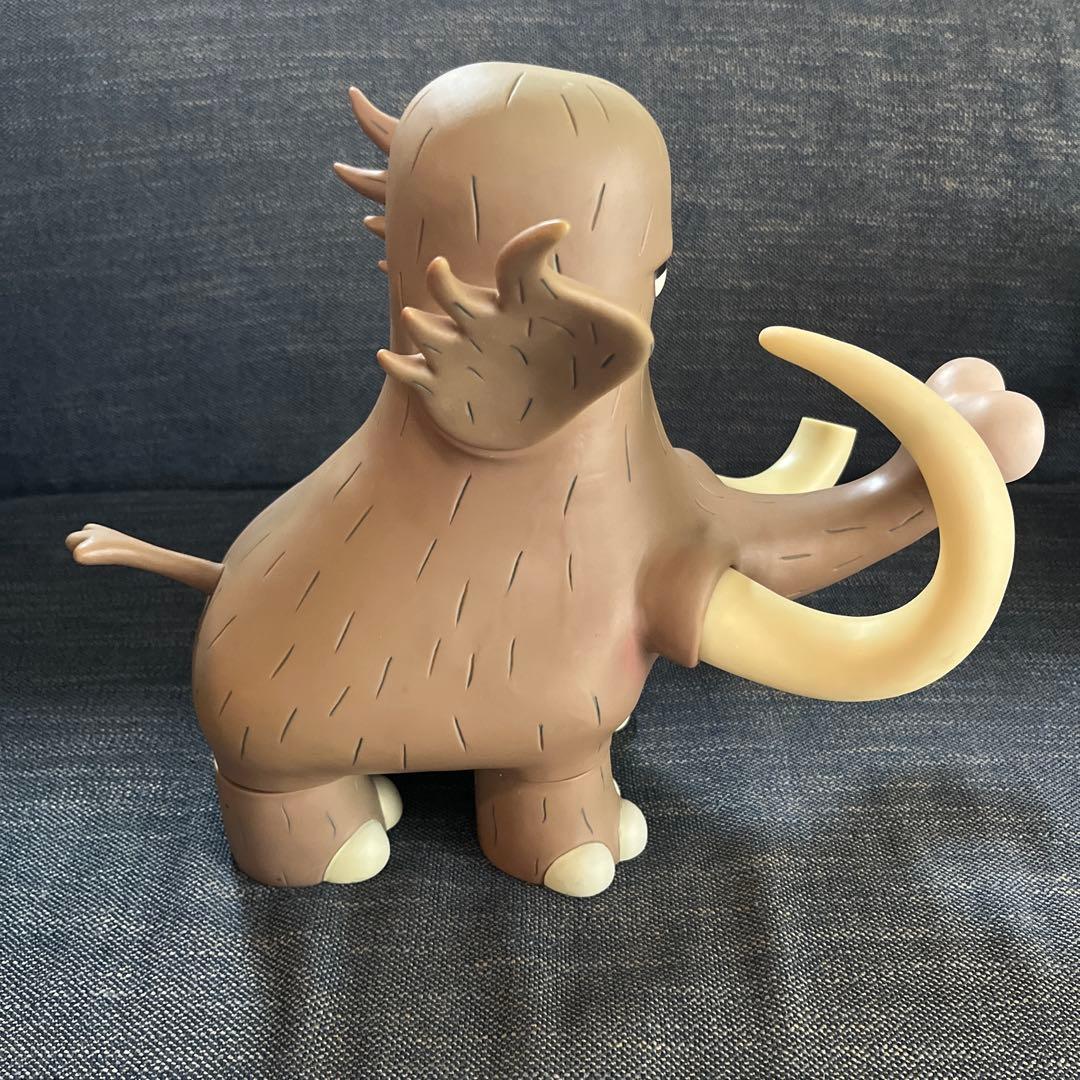 はじめ人間ギャートルズ 牙折れマンモ ソフビ フィギュア