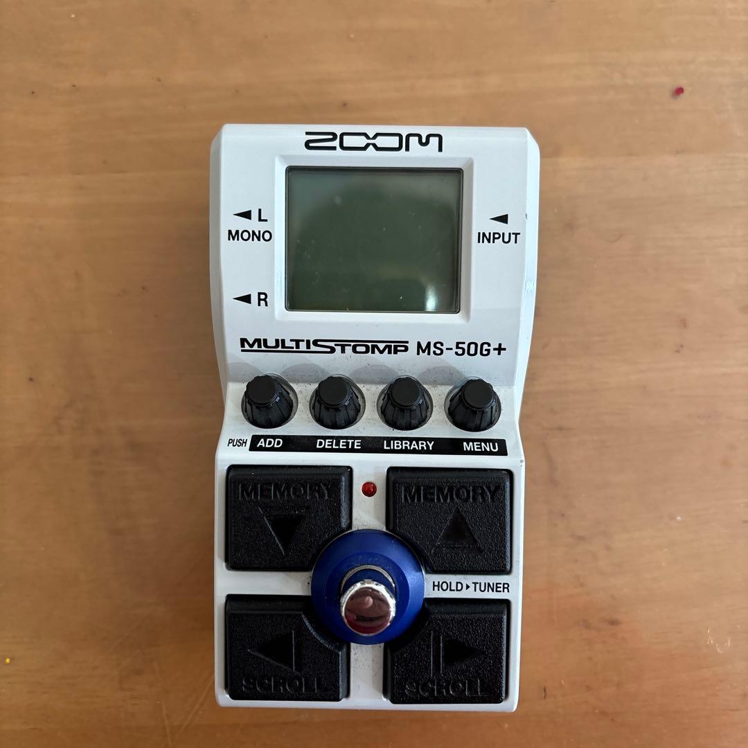 ギター ZOOM MULTISTOMP MS-50G+