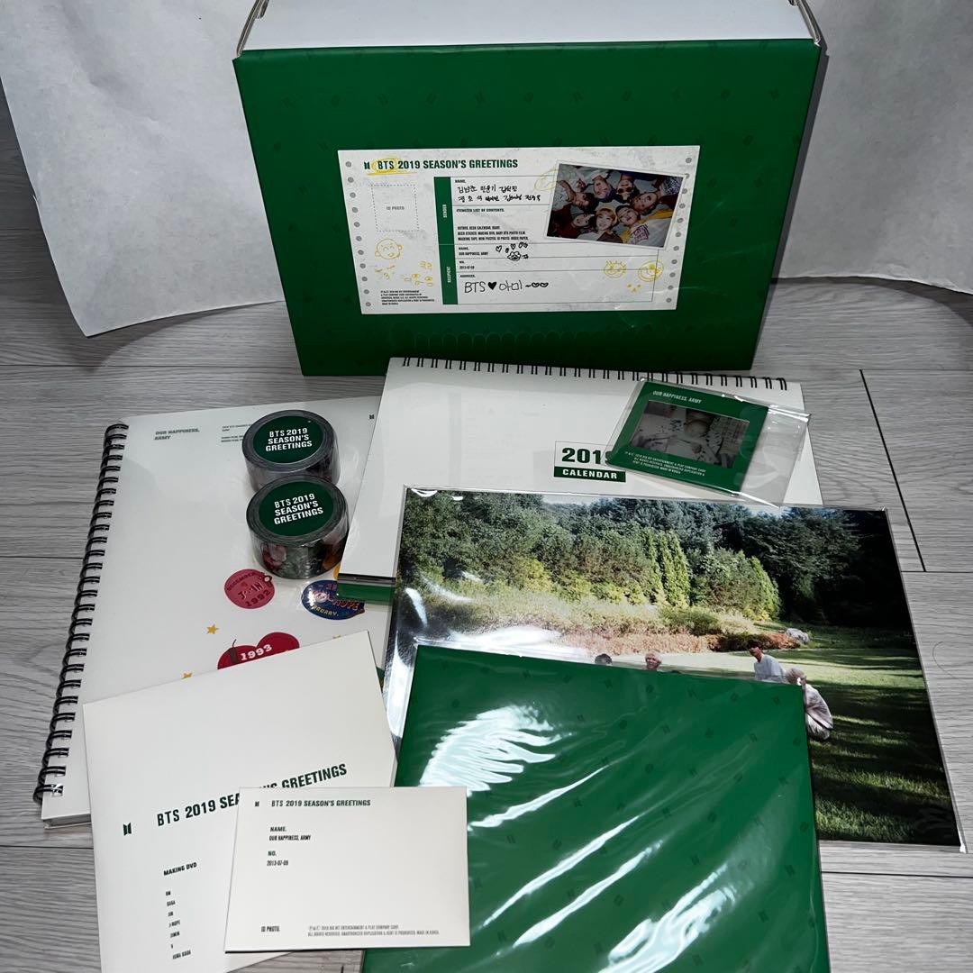 BTS 2019 SEASON'S GREETINGS ベビーフォト:V(テテ) - メルカリ