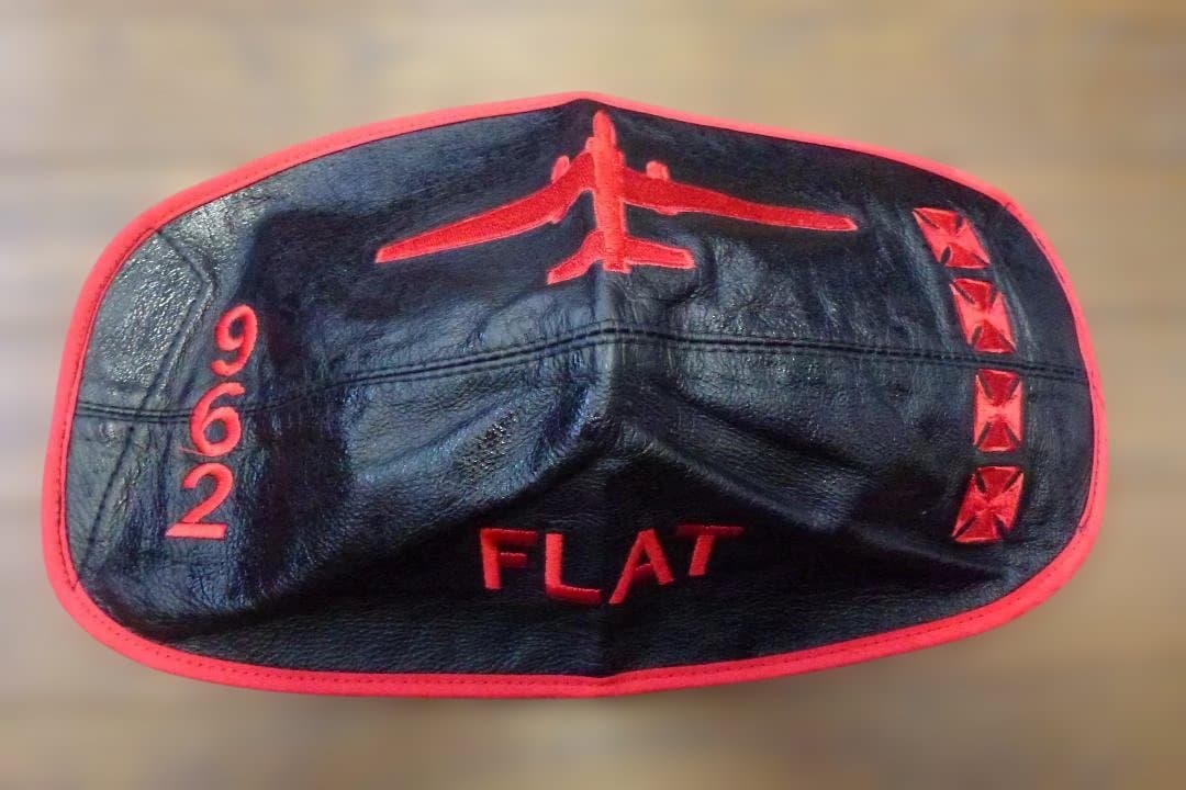 希少 レア USAF 米空軍 U-2 高高度パイロットヘルメット バイザーカバー