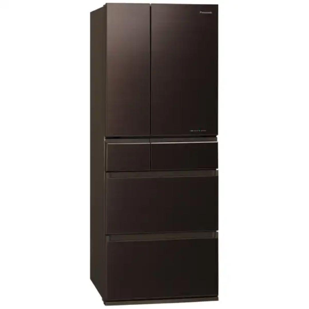 Panasonic 冷蔵庫 2018年製 NR-F454HPX ダークブラウン