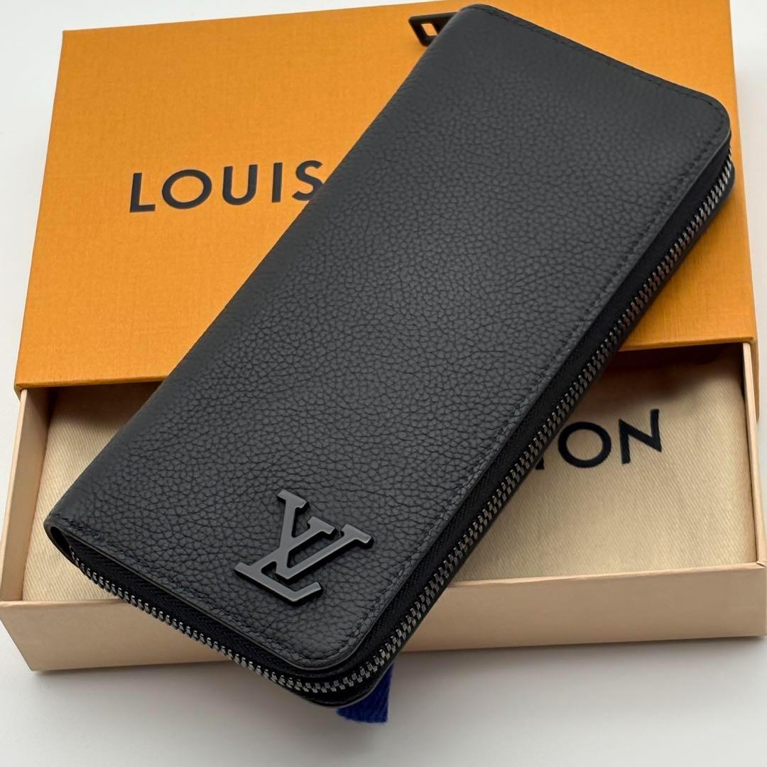 極美品 ルイヴィトン 長財布 アエログラム ジッピーウォレット・ヴェルティカル