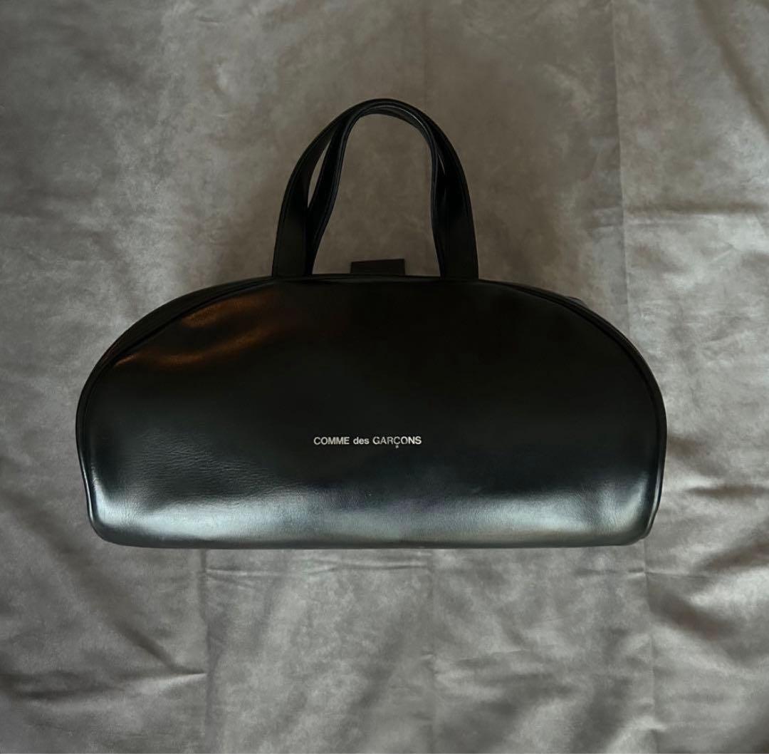 COMME des GARÇONS ブラックボストンバッグ