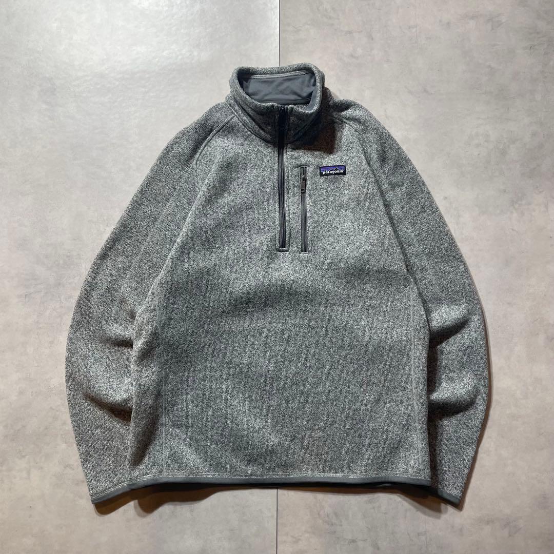 Patagonia パタゴニア ベターセーター ハーフジップ グレー M - メルカリ