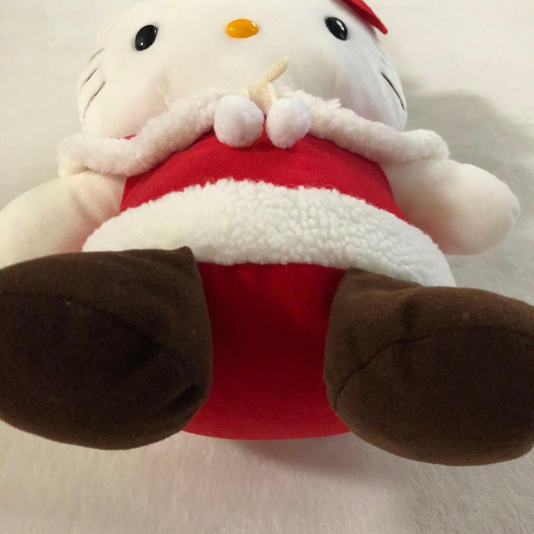 激レア】新品 レトロ キティ サンタ ぬいぐるみ 大きめサイズ - メルカリ