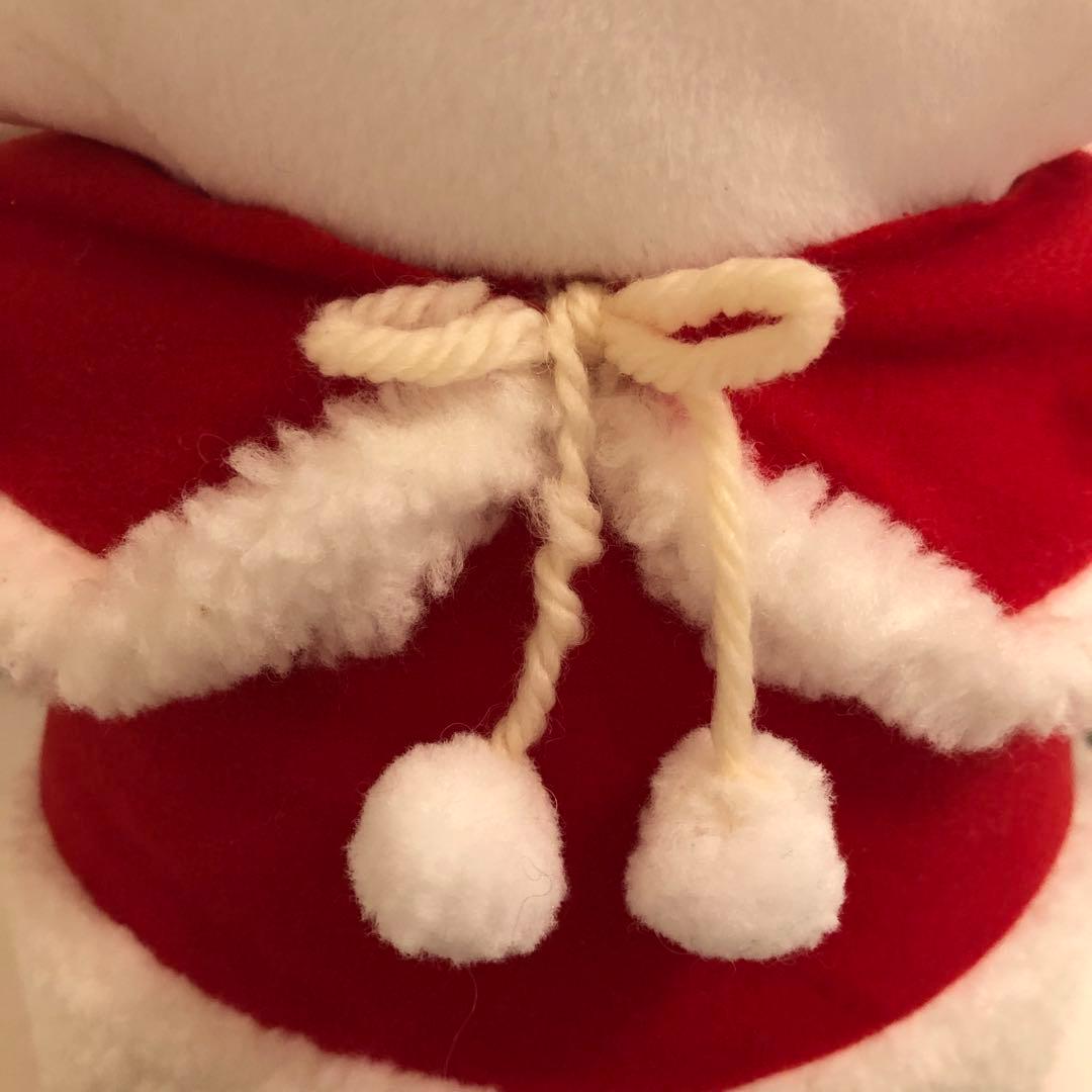 激レア】新品 レトロ キティ サンタ ぬいぐるみ 大きめサイズ - メルカリ