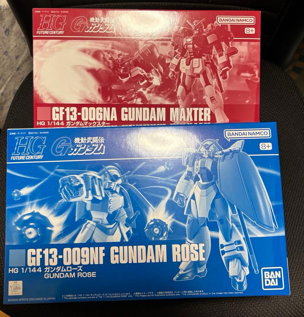HG ガンダムローズ ガンダムマックスター セット - メルカリ