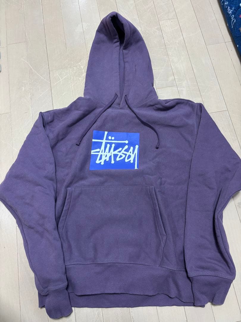 トップス Sttusy Stock Box Hoodie in a purple 2色》シャイニーフェードジップパーカー <B758> | トップス | PCTOKYO