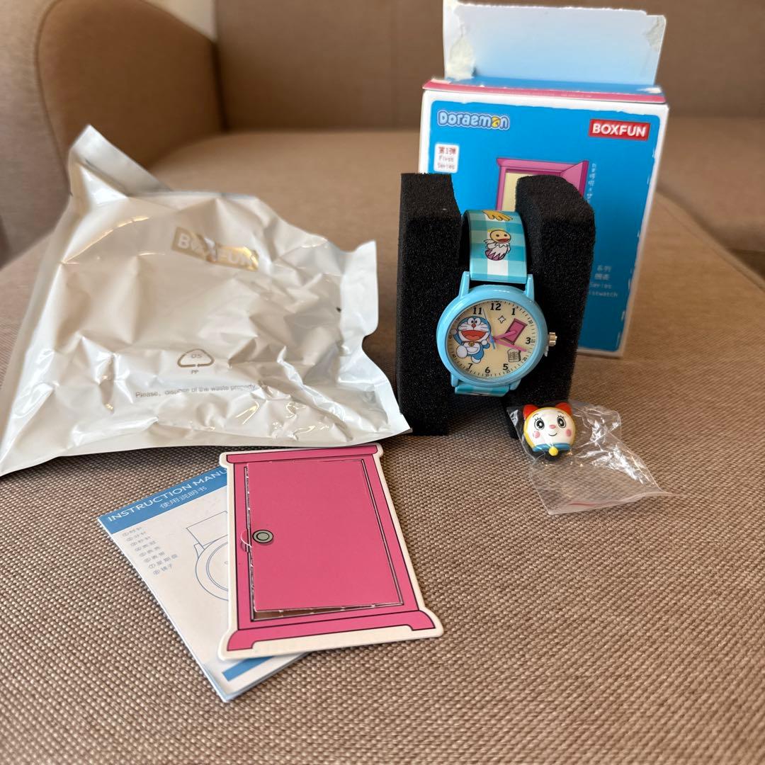 ドラえもん 腕時計BOXFUN ブラインドボックス 藤子不二雄 ウォッチ秘密