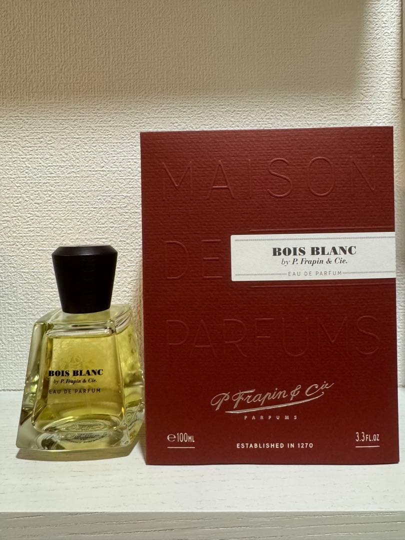 フラパン FRAPIN BOIS BLANC 香水 サンプル付き