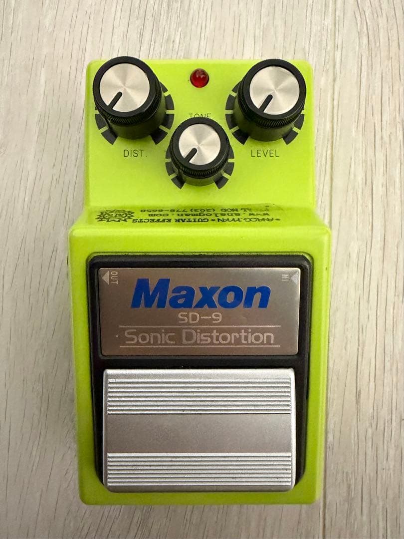 Analog.man Maxon SD-9 Mod アナログマン Maxon SD-9 vs Analog Man's 
