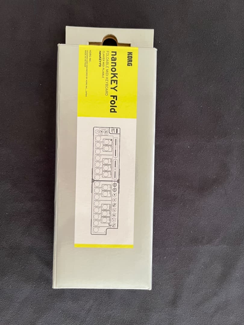 （新品未使用）KORG nanoKEY Fold Black