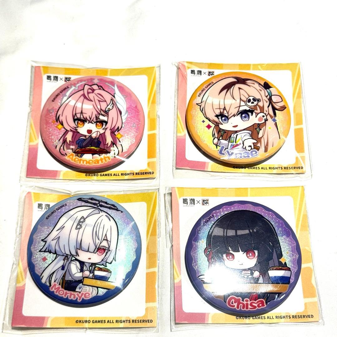 【海外かつやコラボ】鳴潮　台湾限定　ランダム缶バッジ　コンプセット 海外かつやコラボ】鳴潮 台湾限定 ランダム缶バッジ コンプセット