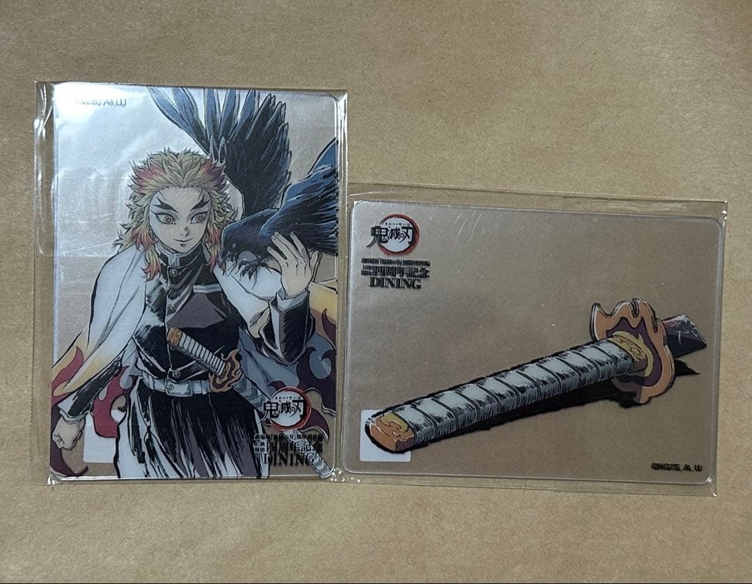 鬼滅の刃、レイヤードクリアカード、無限列車編、煉獄さん、日輪刀