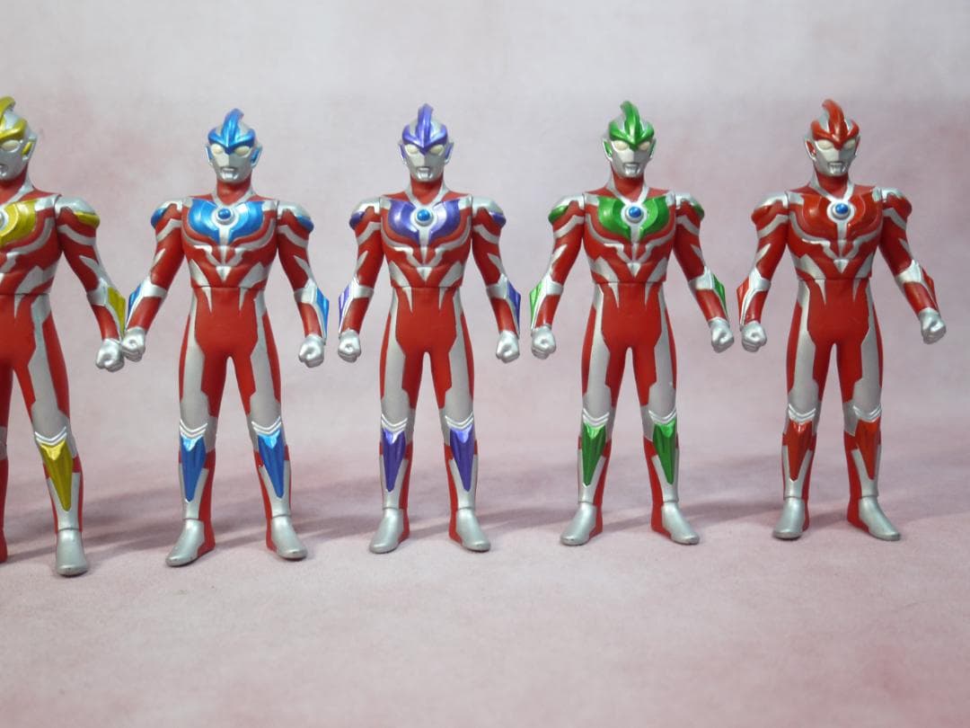 ウルトラマンギンガ セブンカラーズコレクション 全7体 限定ソフビ