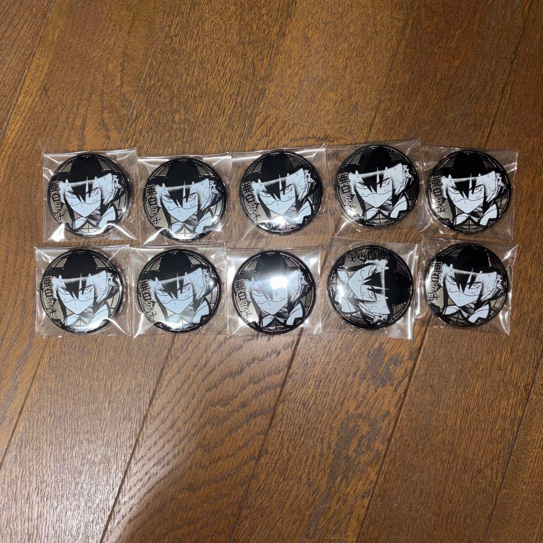 怪獣8号 亜白ミナ 白銀 缶バッチ まとめ売り