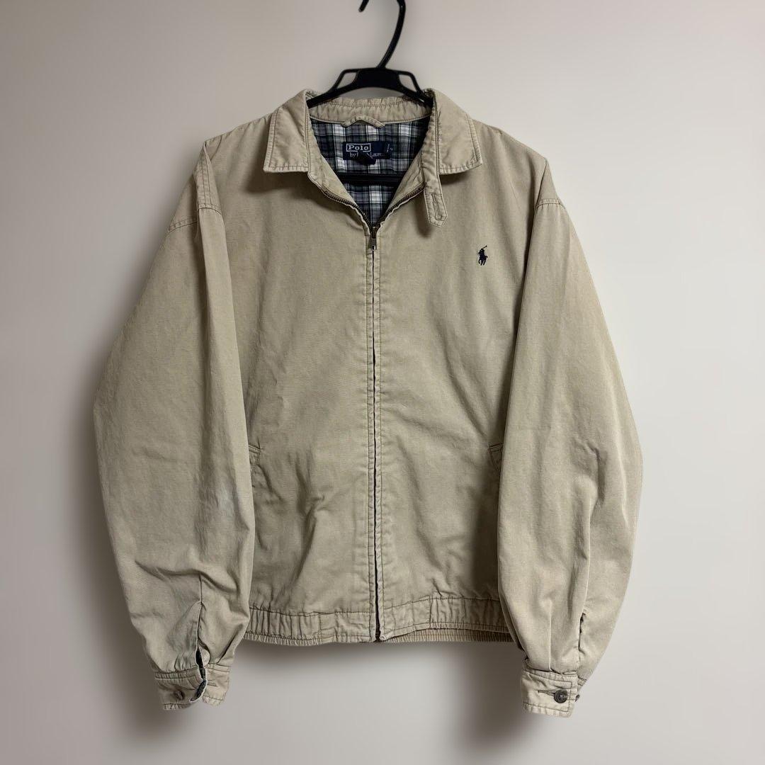 90s polo Ralph Laurenハリントンスイングトップジャケット