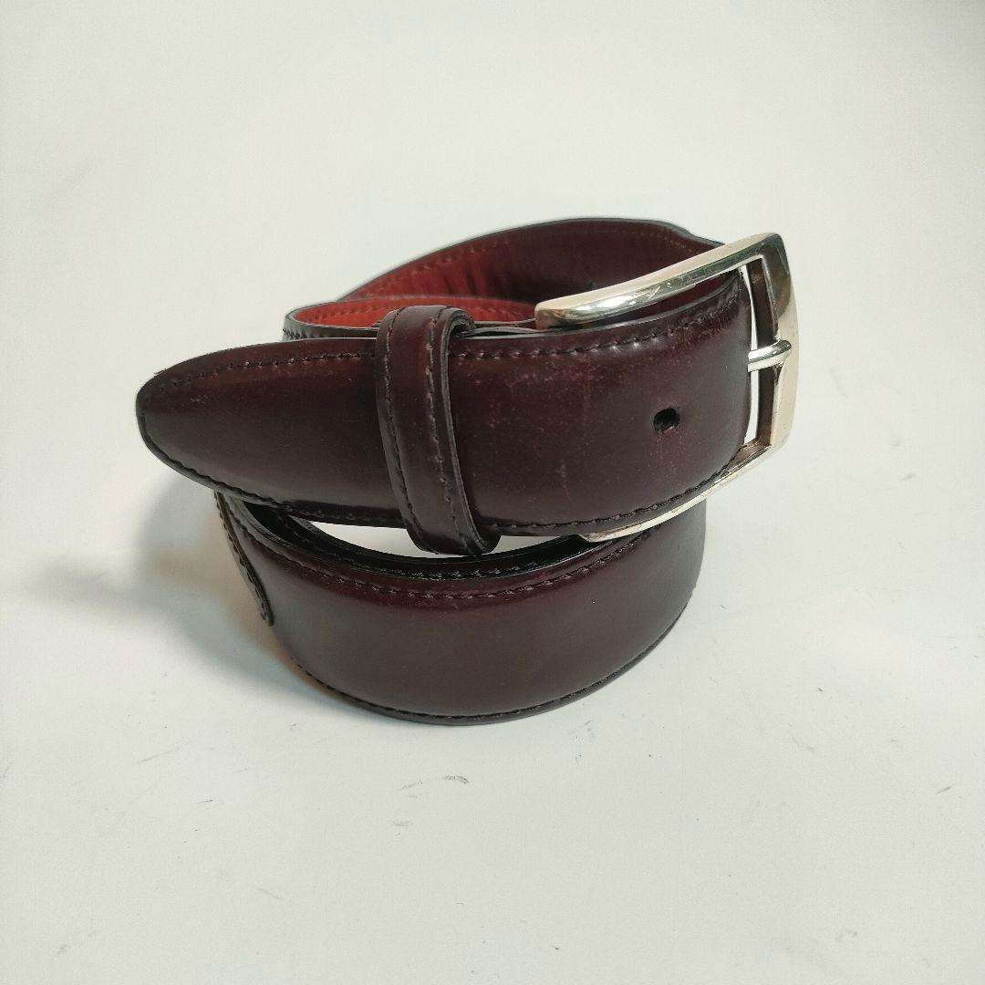 コードバン レザーベルト ホーウィン社 CORDOVAN ブラウン