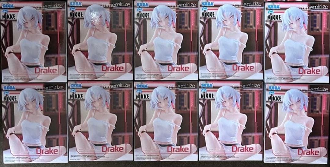 勝利の女神:NIKKE レッドフード・ナンセンスレッド　ドレイク　１５点セット