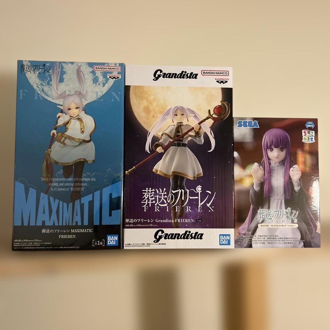 フィギュア 葬送のフリーレン フリーレン&フェルン 3体セット - メルカリ