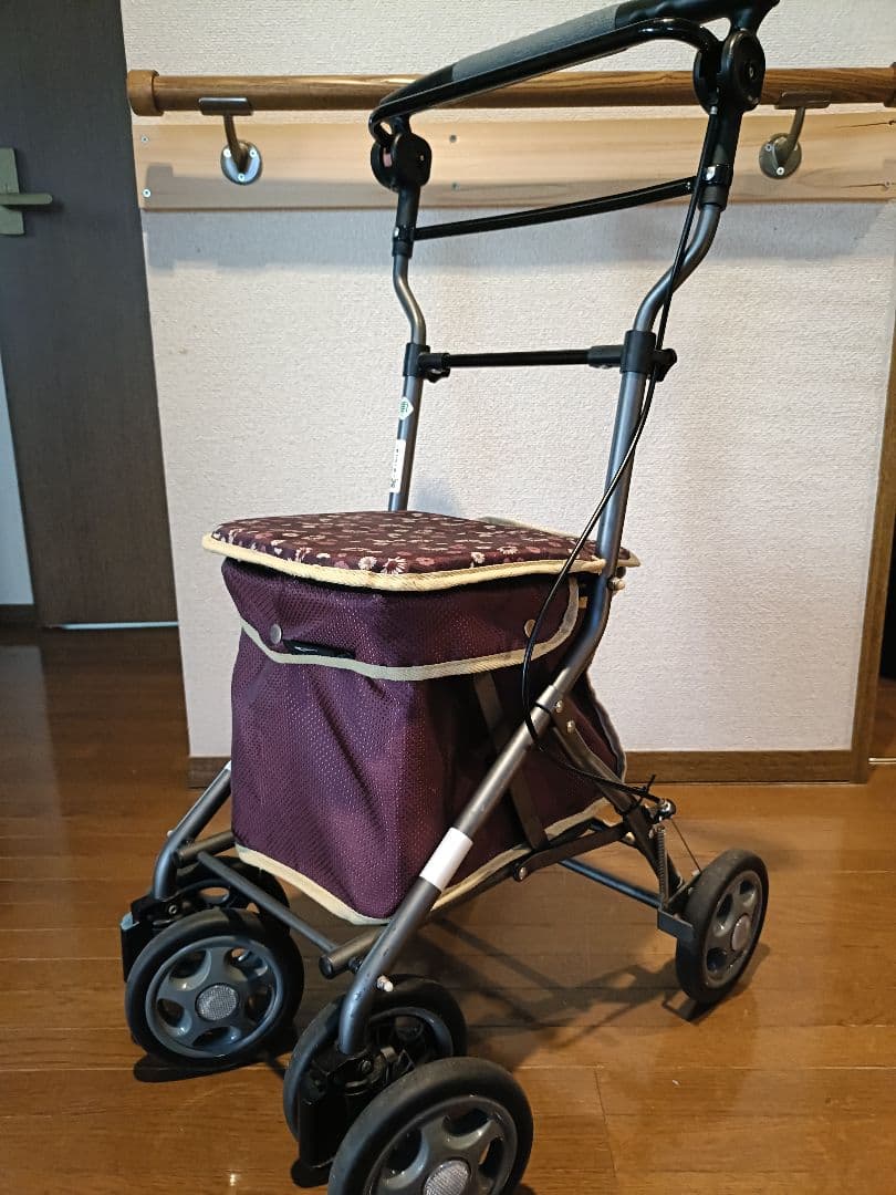 幸和製作所 シルバーカー テイコブ パープルフラワー