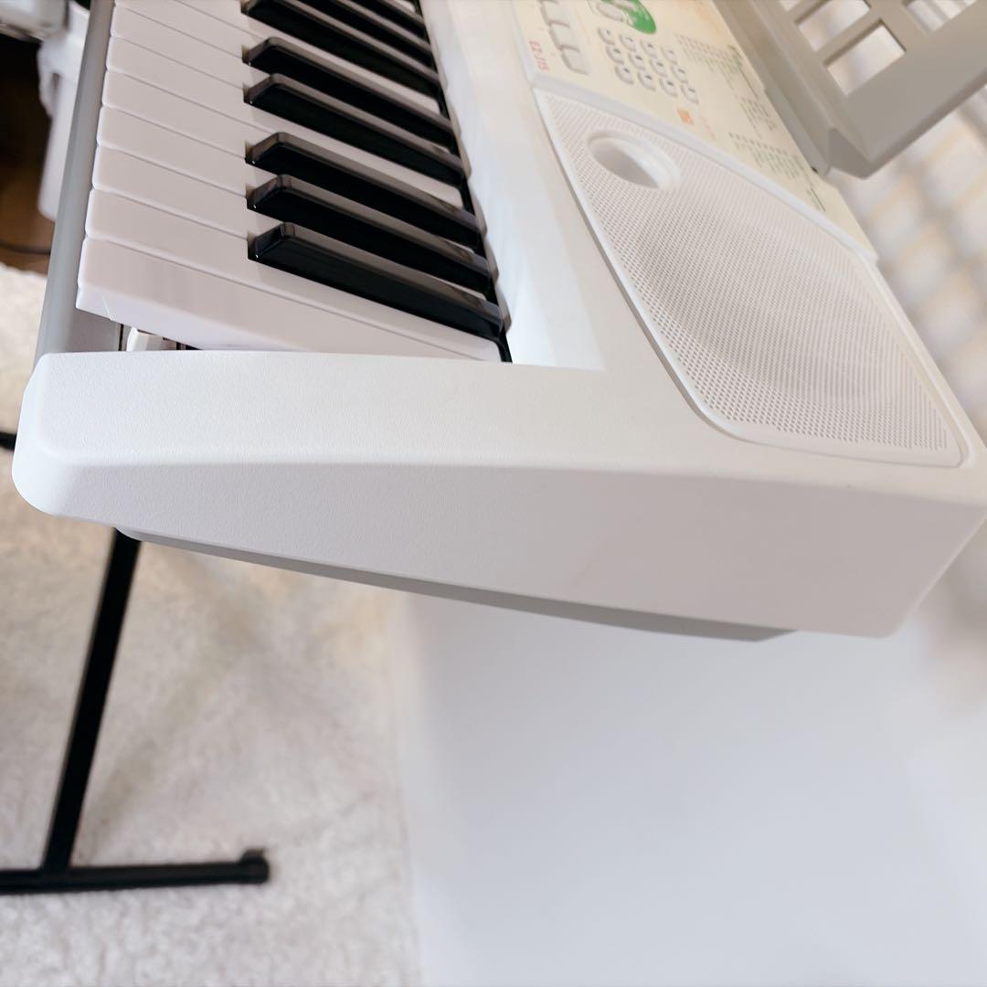 ヤマハ 電子キーボード スタンド付 キーボード 光る鍵盤 EZ-J15 - メルカリ
