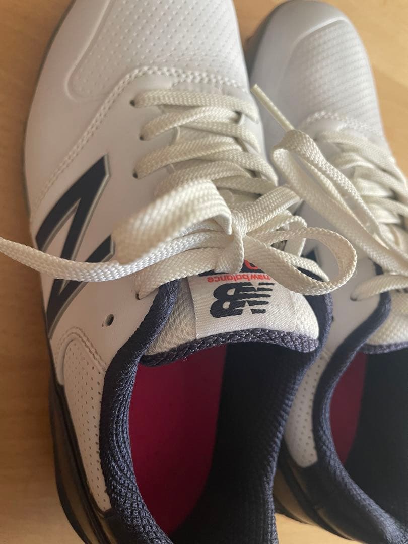 New Balance ゴルフシューズ 女性用 ホワイト/ネイビー