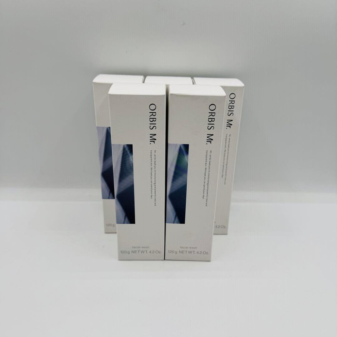 【新品未開封】オルビス ミスター フォーミングウォッシュ 洗顔料 120g 5本