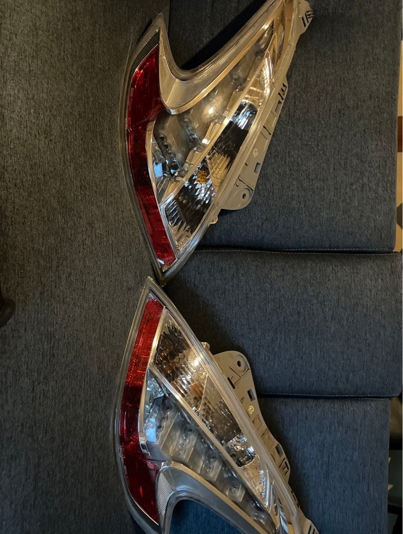 テールランプセット クリア/レッド