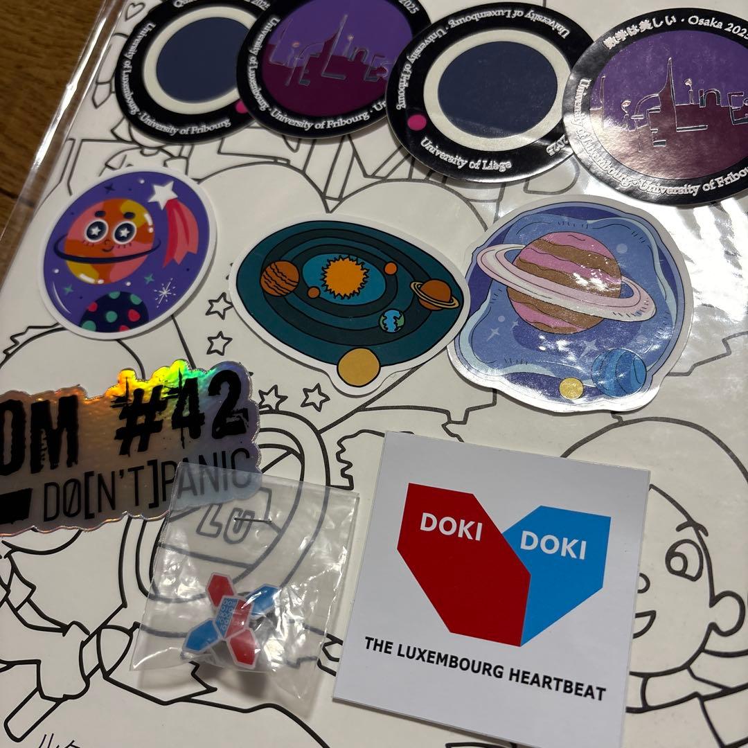 大阪万博 ルクセンブルク ピンバッジ 非売品 - メルカリ