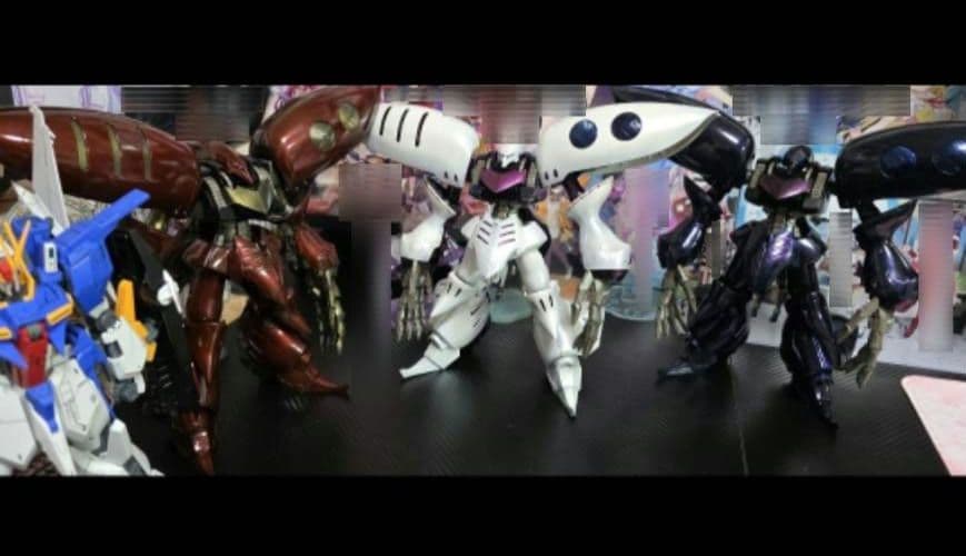 MG・キュベレイダムド1/100 美品・3体セット ・ジェガン・リンドヴゥルム