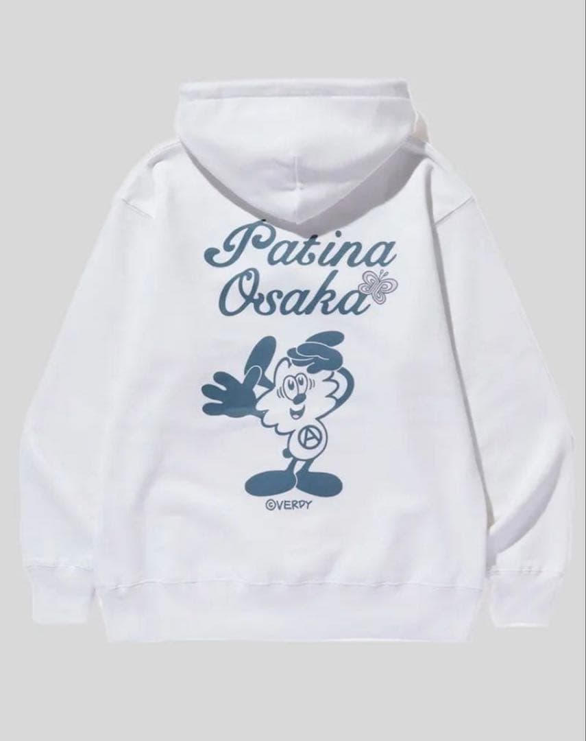 即完売 VERDY × PATINA OSAKA ロゴパーカー XL大阪限定 - メルカリ