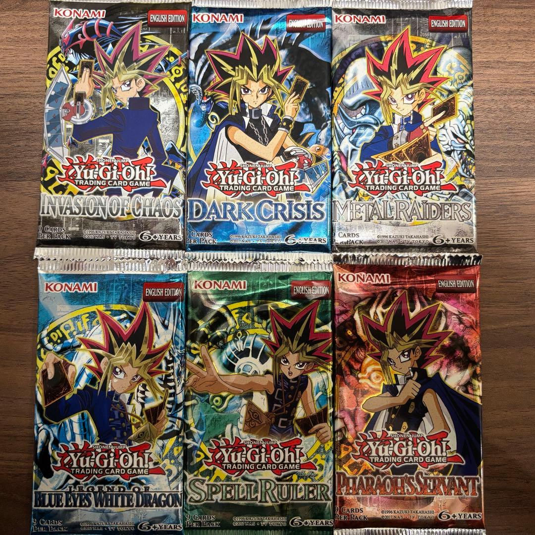 遊戯王 英語版 アンリミテッド 6パック セット 未開封 Amazon.com: YuGiOh Hidden Arsenal 6 Omega Xyz Booster Pack : Toys
