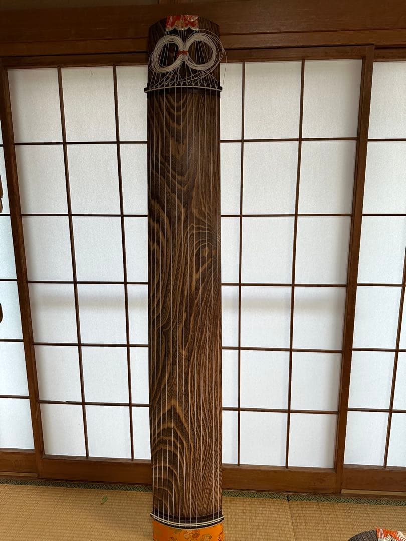 木製 筝 ダークブラウン　13弦