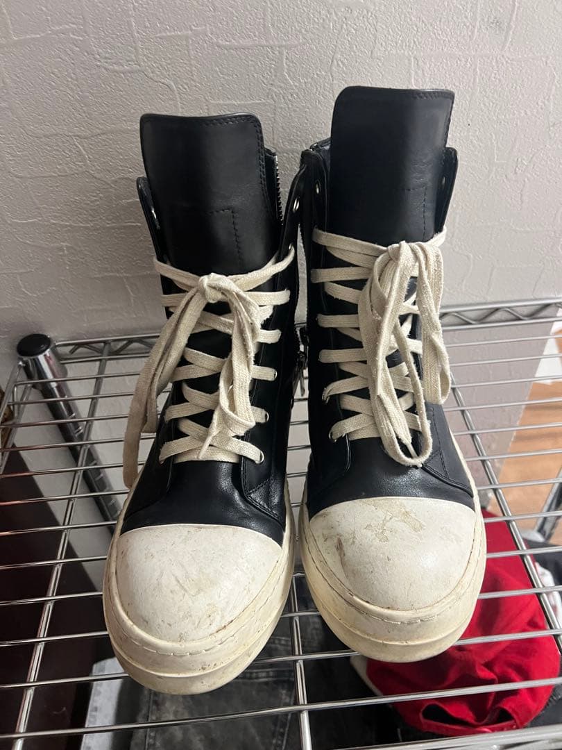 Rick owens Ramones スニーカー 42
