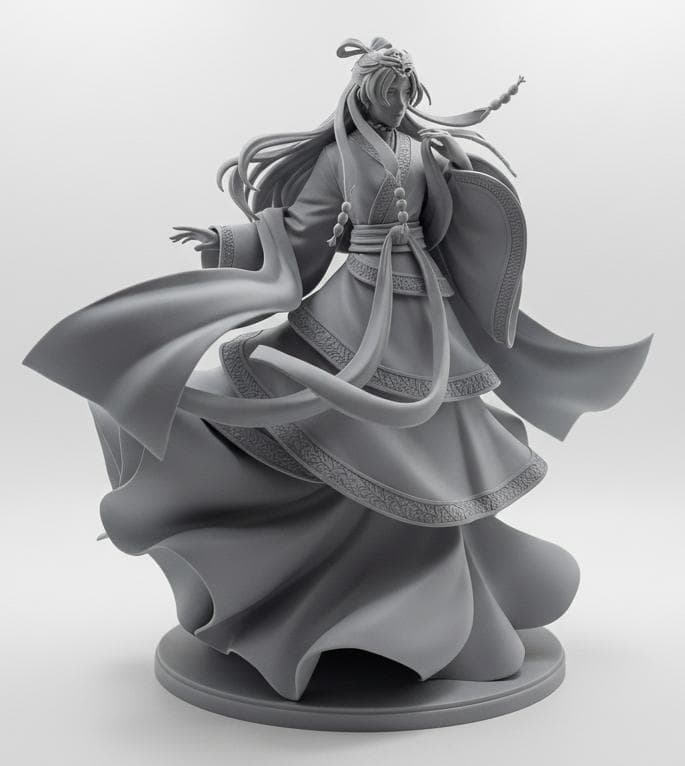 1/8 未塗装未組立 フィギュア ガレージキット 壬氏 薬屋のひとりごと