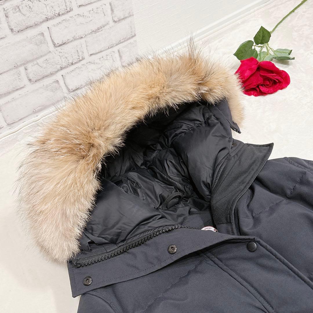 ほぼ未使用✨ カナダグース ダウンジャケット ネイビー M シェルバーン