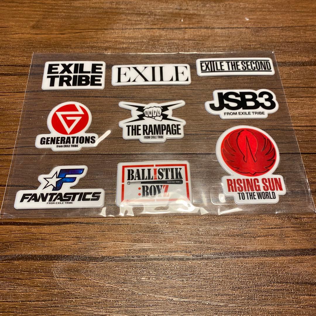 EXILE TRIBE アーティストロゴ ステッカーセット - メルカリ
