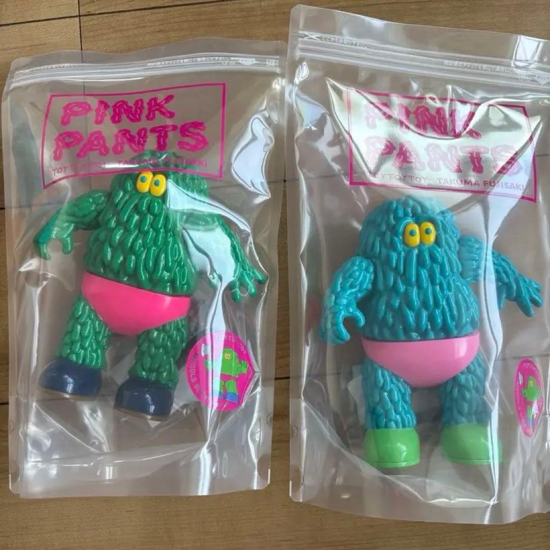 新品　フジサキタクマ　ソフビ　セット　モールミュータント　ピンクパンツ フジサキタクマ☆マスターグレードピンクパンツ☆モールミュータント