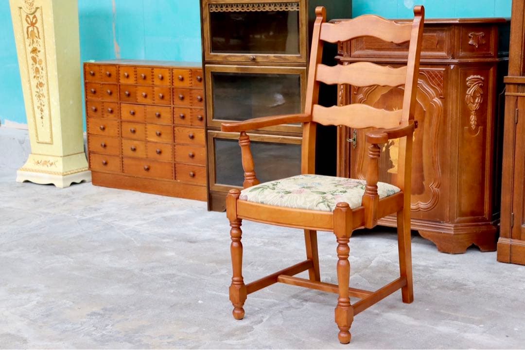 GMHS597C○横浜ダニエル / Daniel ダイニングチェア 椅子 アーム