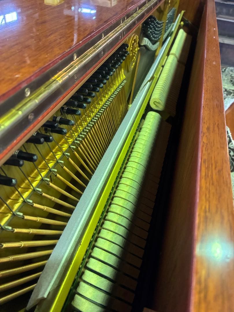 YAMAHA アップライトピアノ W104 ワンオーナー - メルカリ