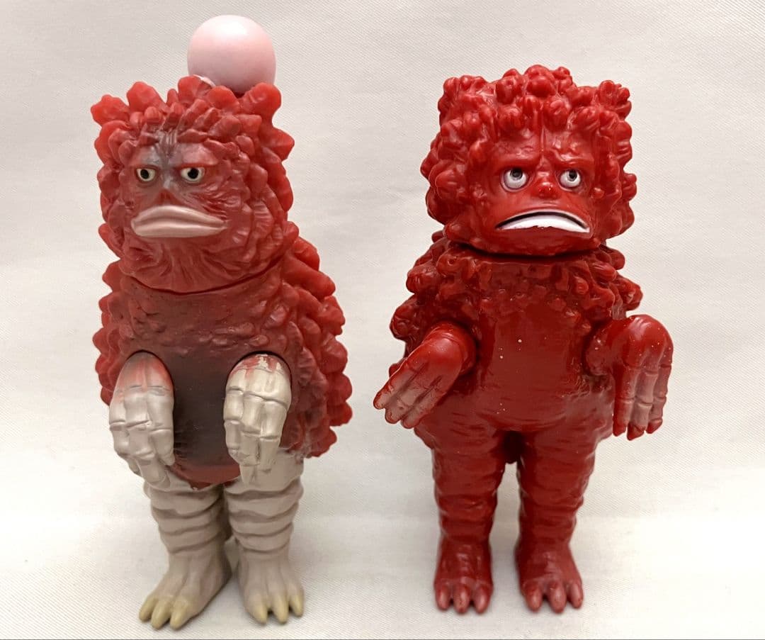 ウルトラ怪獣 ピグモン ガラモン ミニソフビ フィギュア 昭和レトロ