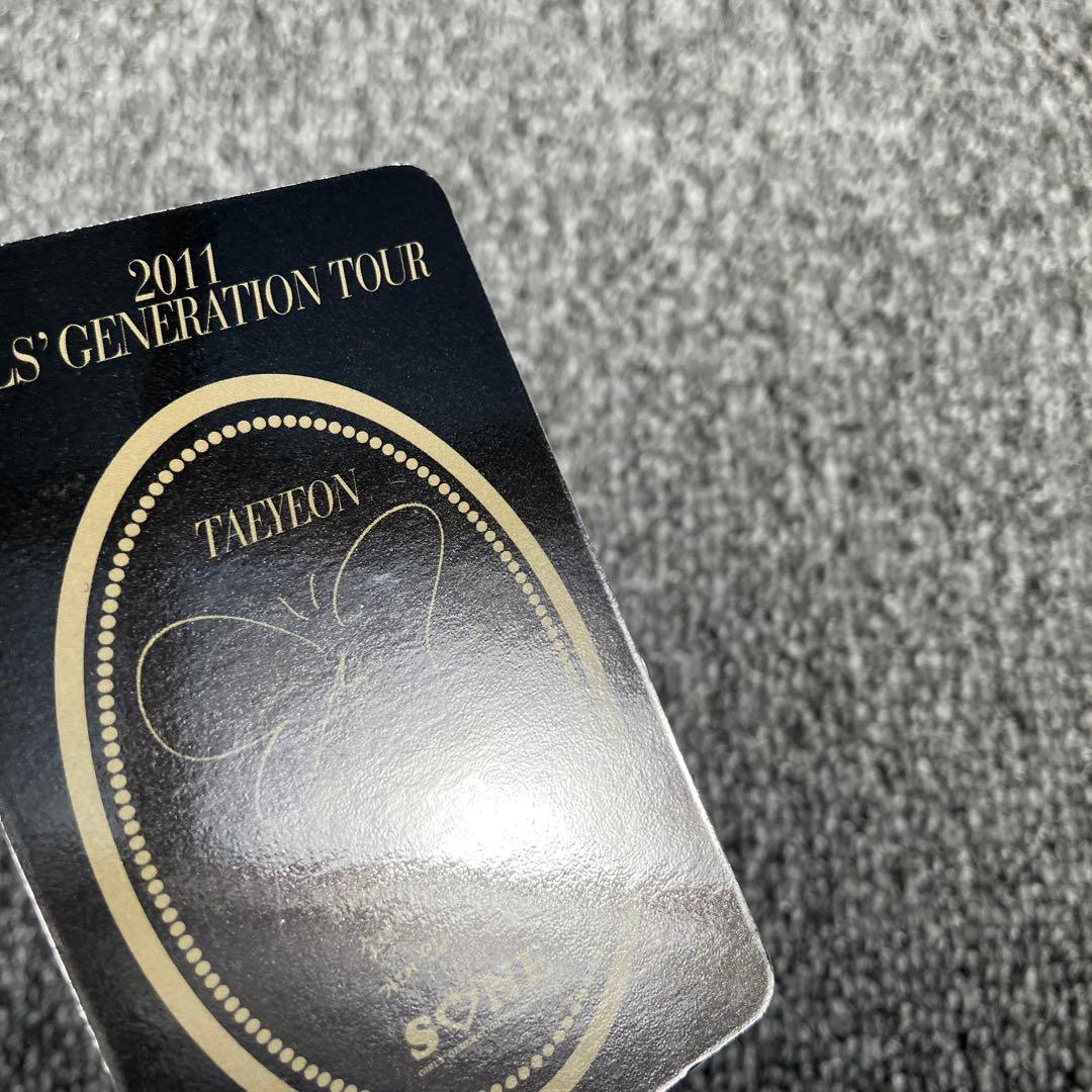 少女時代 テヨン SONE限定 トレカ 韓国盤 公式 レア Taeyeon - メルカリ