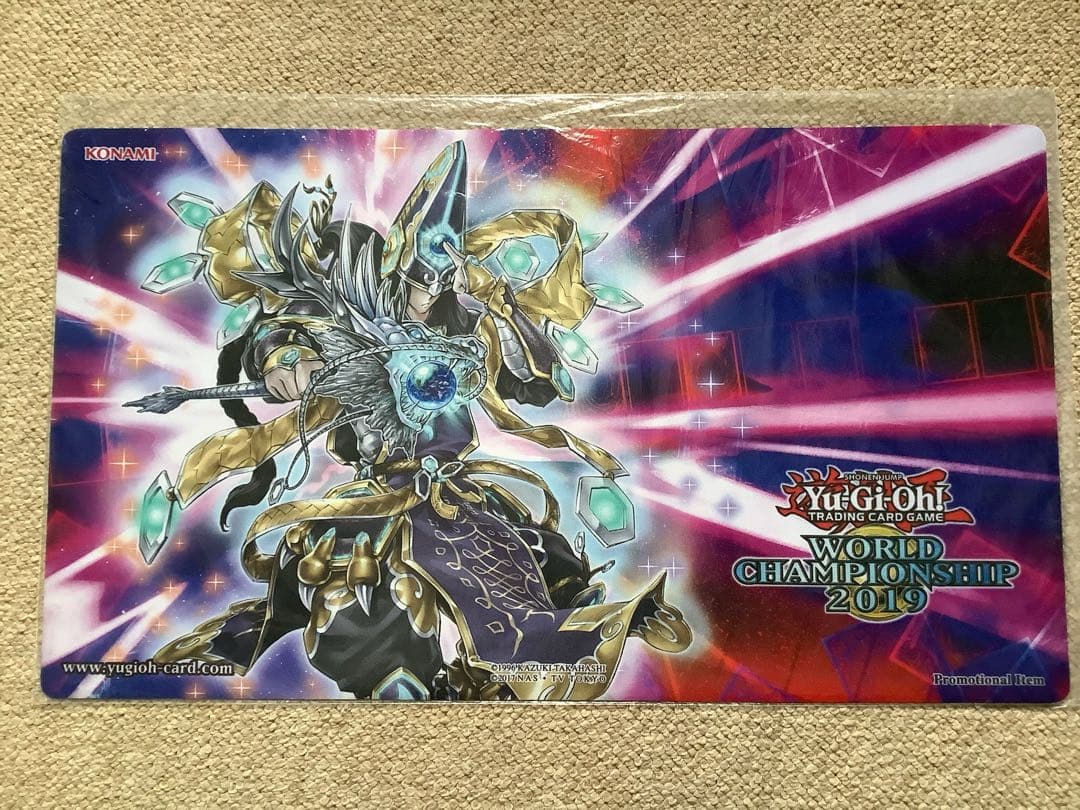 遊戯王　WCS2019　プレイマット　黒衣之詔刀師　未開封