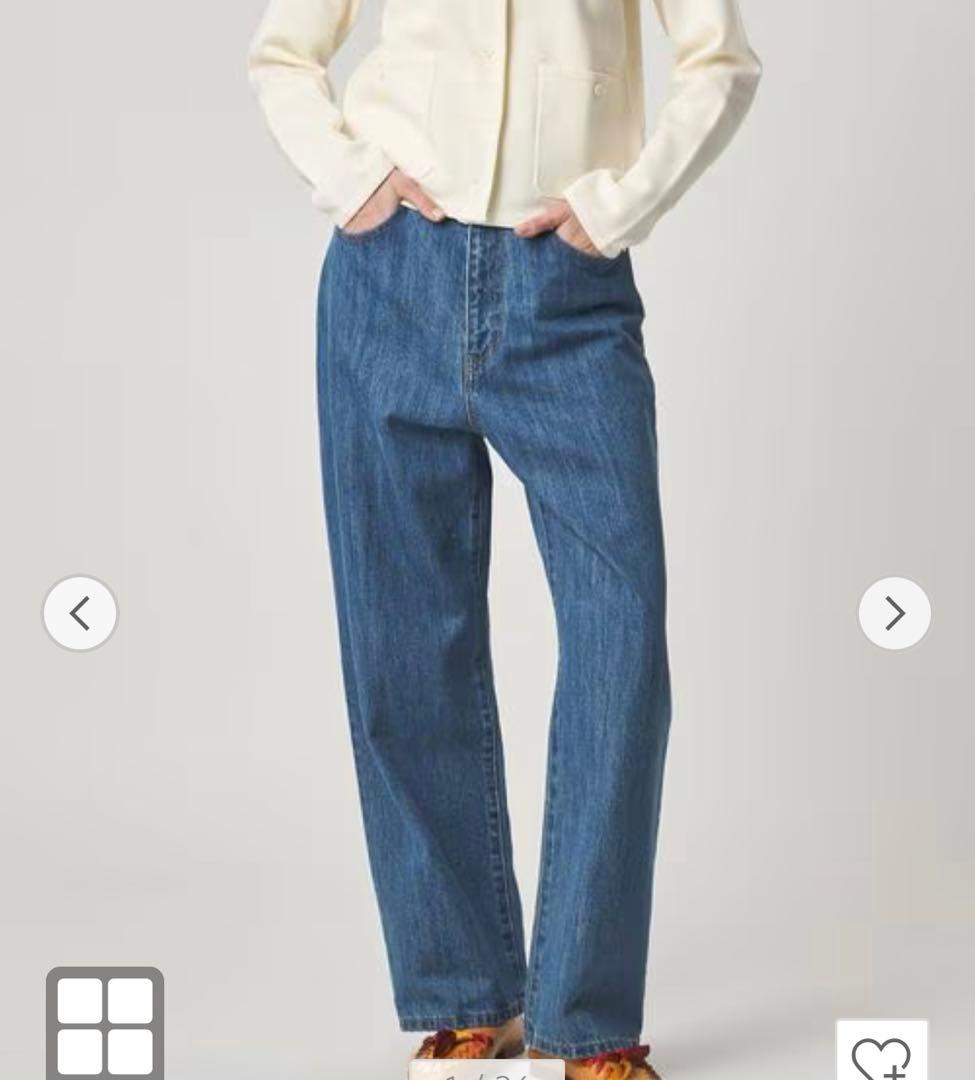 1/26までのお値下げ＜Steven Alan＞コットンデニム ストレートパンツ セール】＜Steven Alan＞コットン デニム ストレート パンツ（デニム