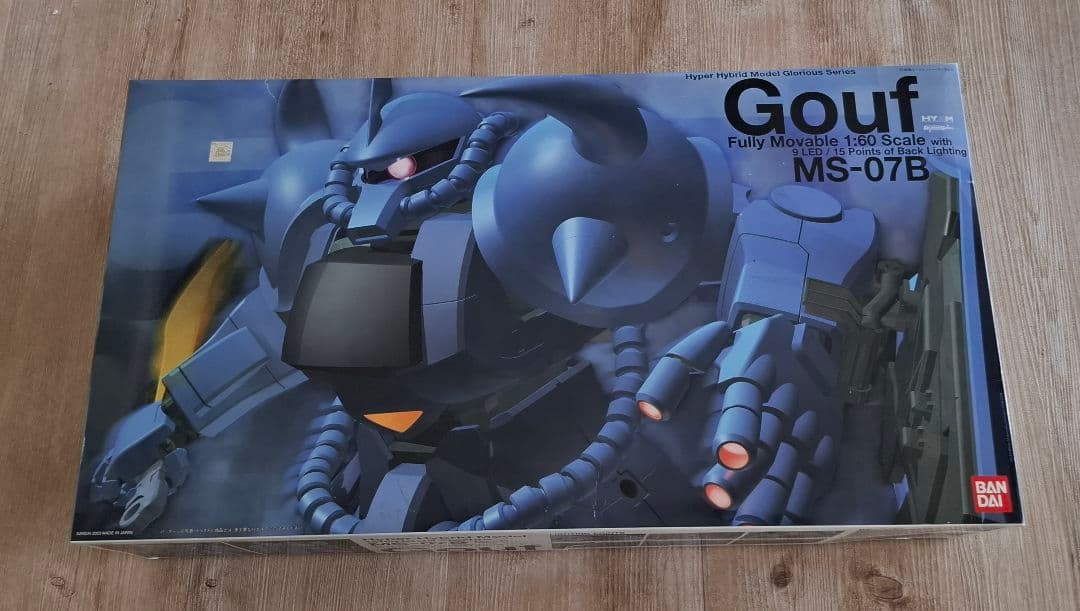 1/60 MS-07B グフ 機動戦士ガンダム HY2M グロリアスシリーズ
