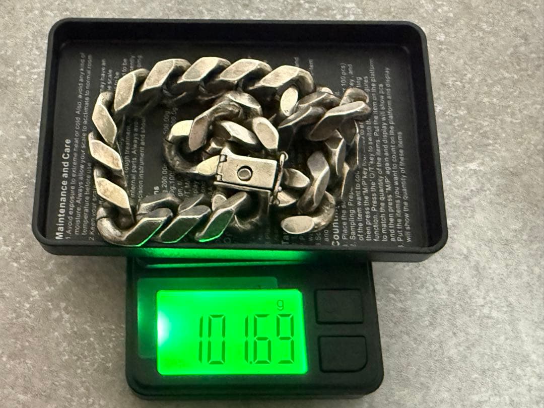 喜平ブレスレット ウノアエレ UNOAERRE シルバー925 101.6g